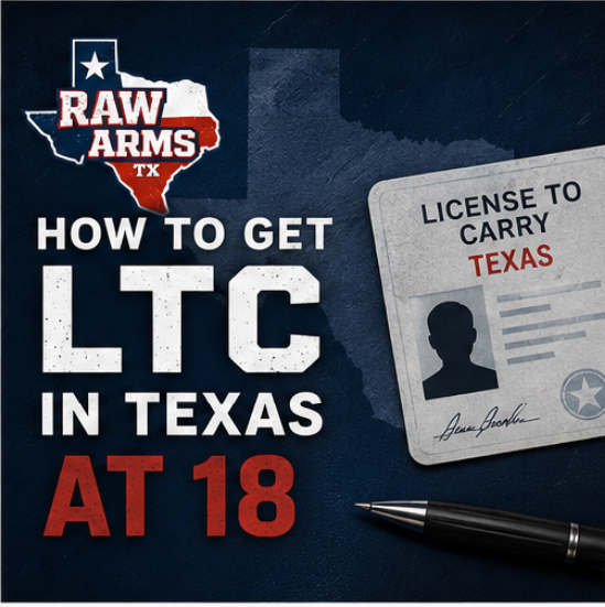 How to get LTC in Texas at 18