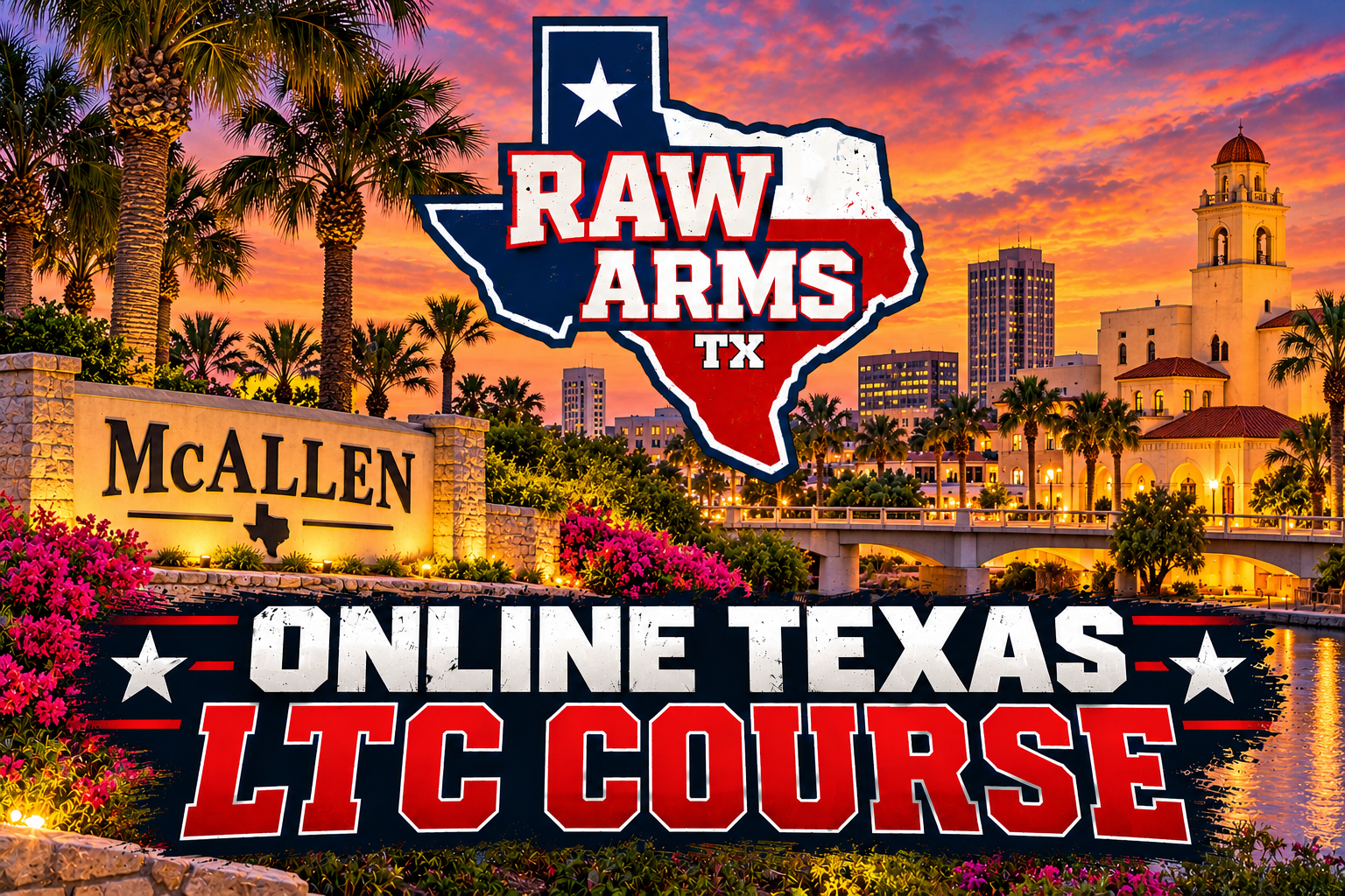 McAllen Texas Online License to Carry (LTC) Class