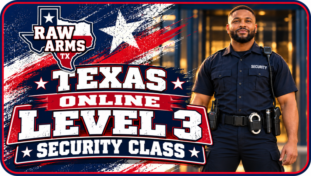 Texas Online Level 3 Security Class